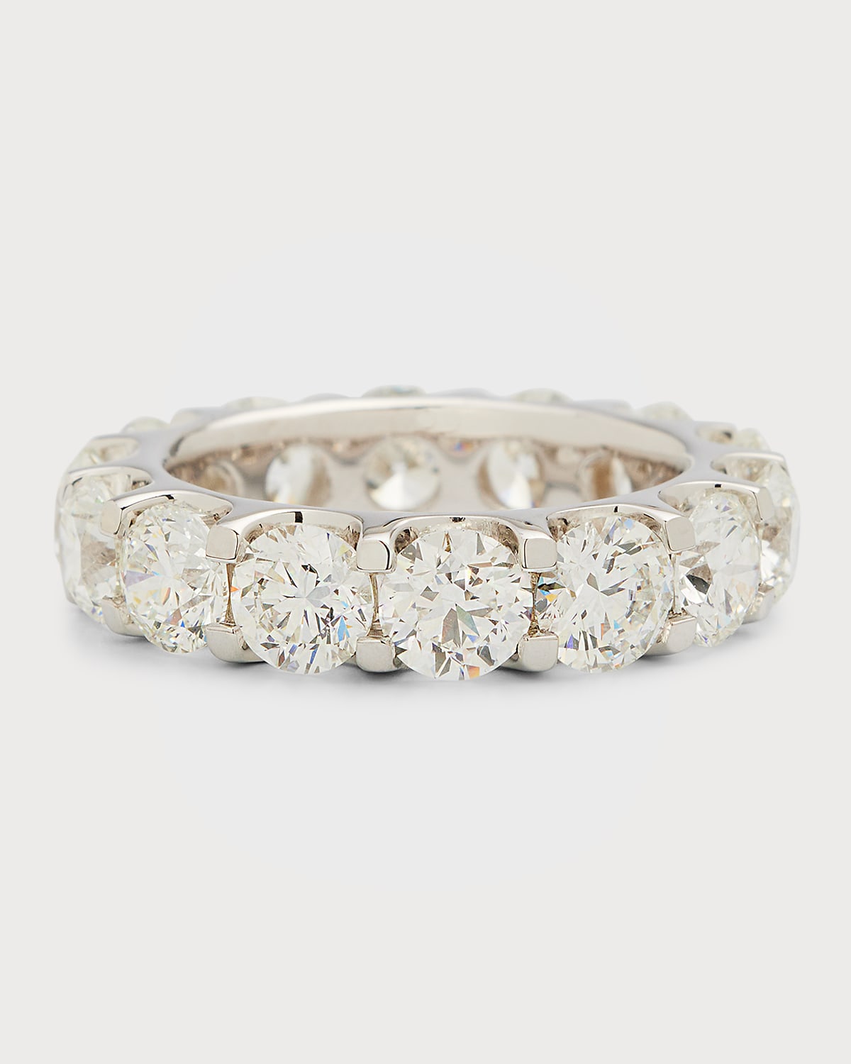 Neiman Marcus Diamonds Diamond 18k White Gold Eternity Band Ring