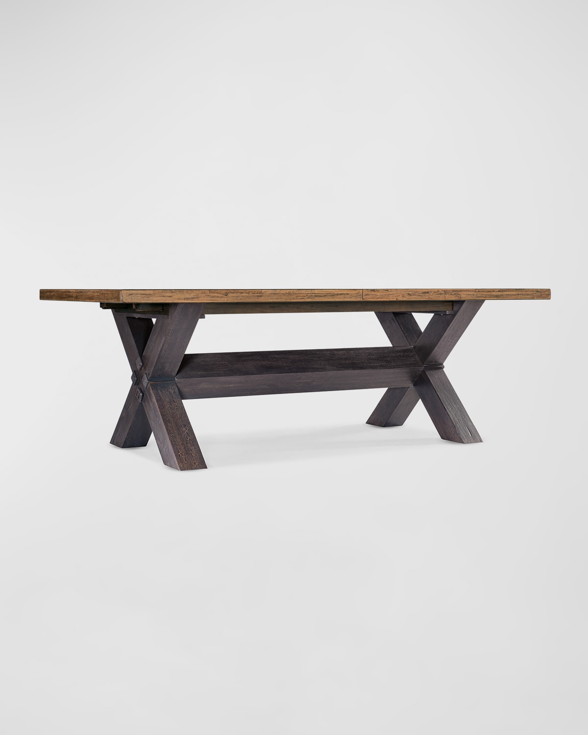 Big Sky Trestle Dining Table With Two Leaves, 92"