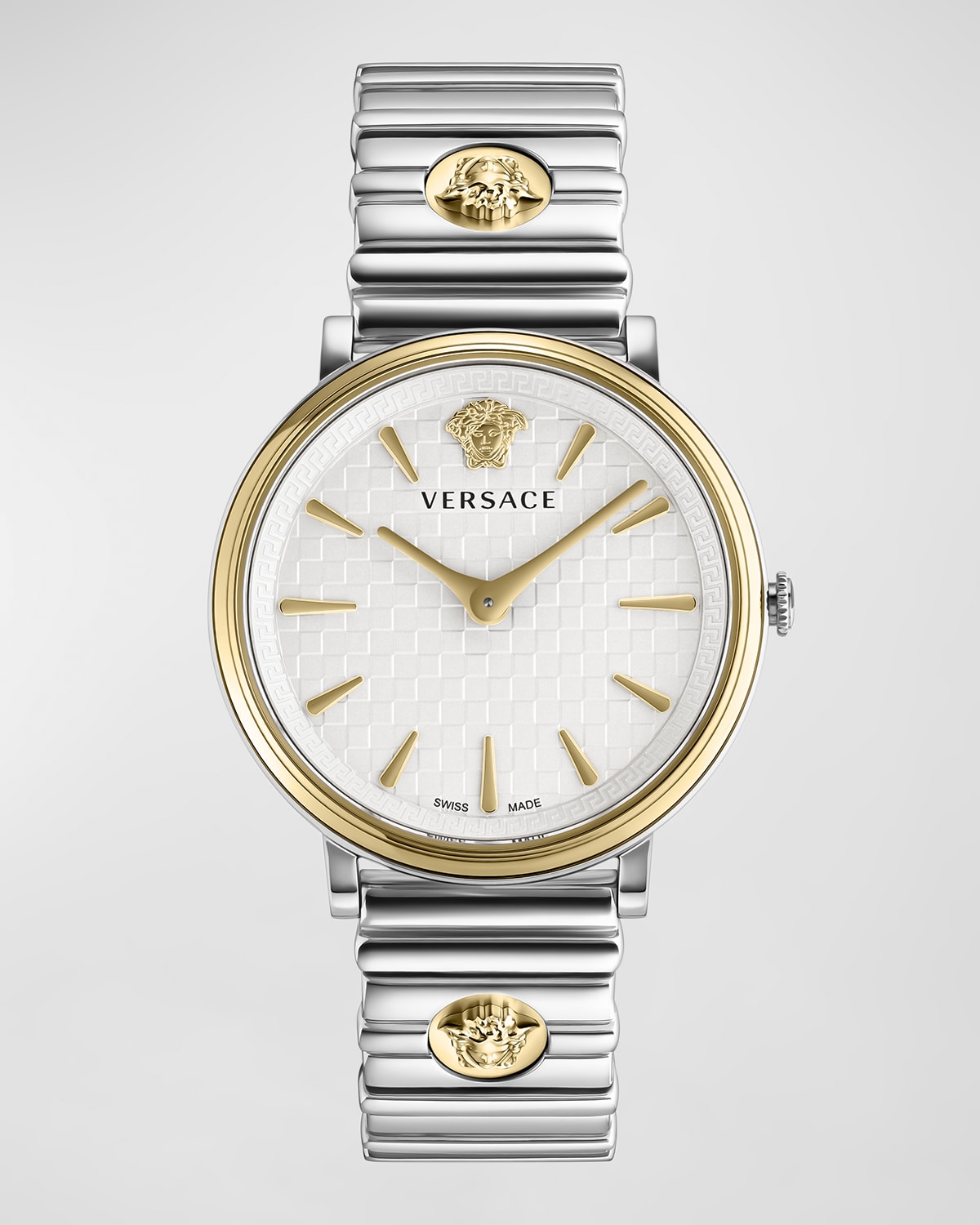Versace V-Circle Logomania Bracelet Watch