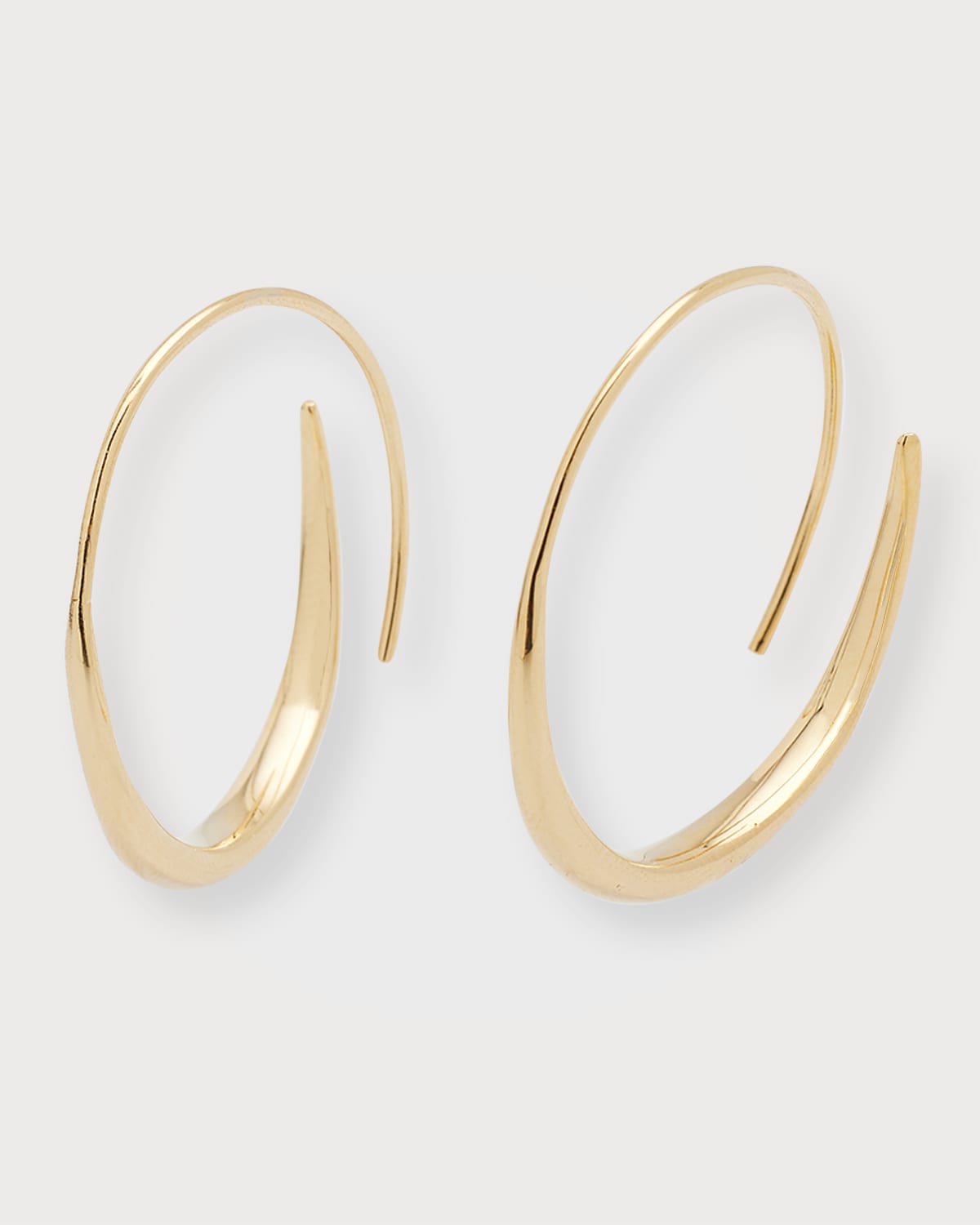 Soko Amali Threader Hoop Earrings In Gold