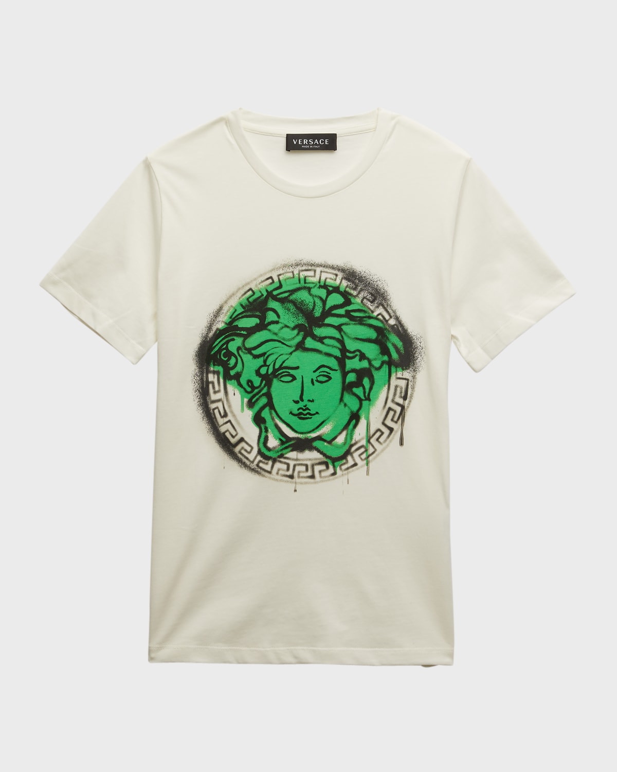 Boy's Medusa Grafitti Medusa Head T-Shirt, Size 8-14