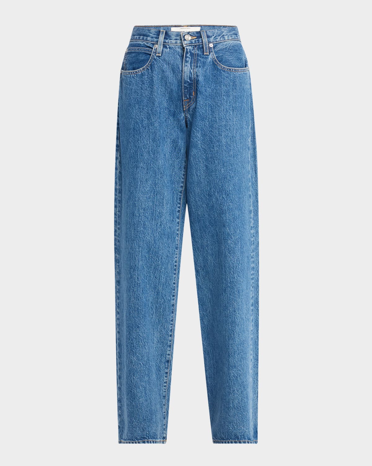 Shop Slvrlake Mica Low-rise Wide Relaxed Jeans In Sweet Memo