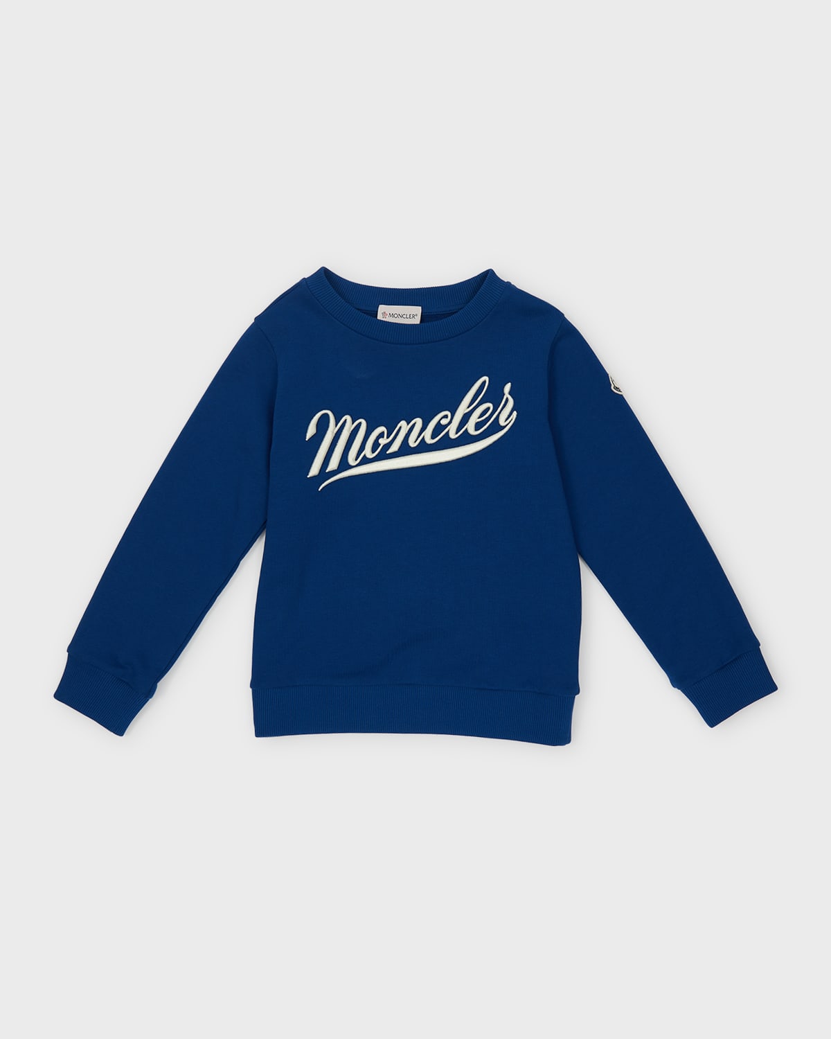 Boy's Baseball Logo-Print Sweatshirt, Size 4-6