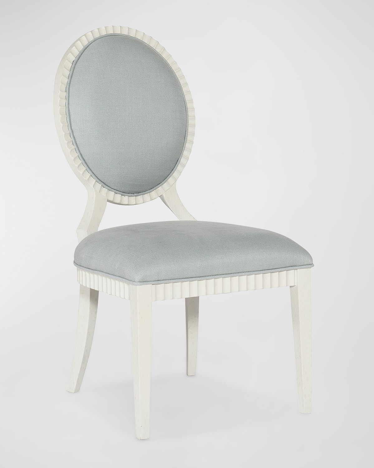 Hooker Furniture Martinique Side Chair In Light Blue