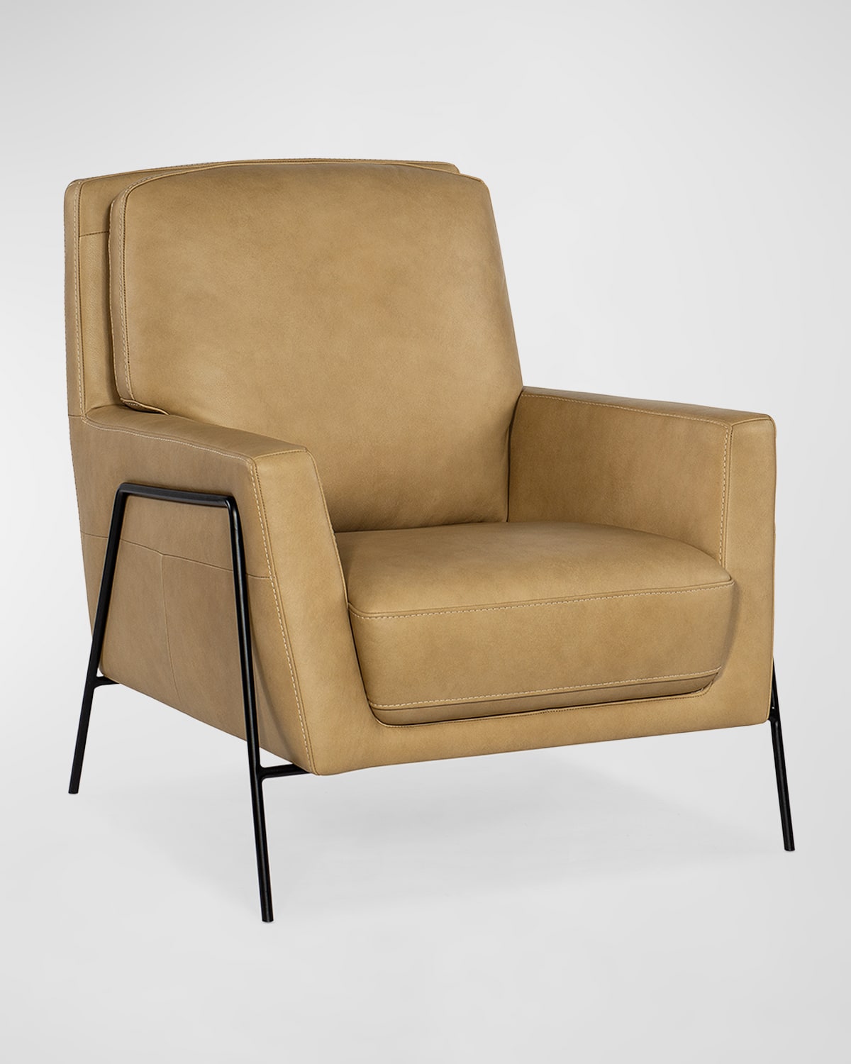 Amette Leather Club Chair