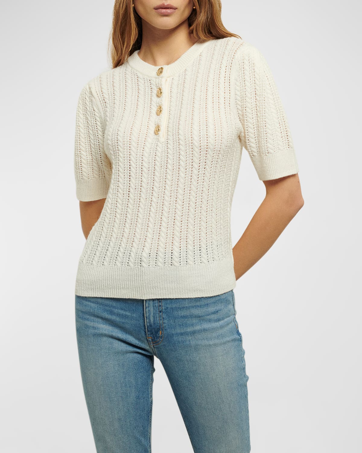 Shea Short Sleeve Sweater