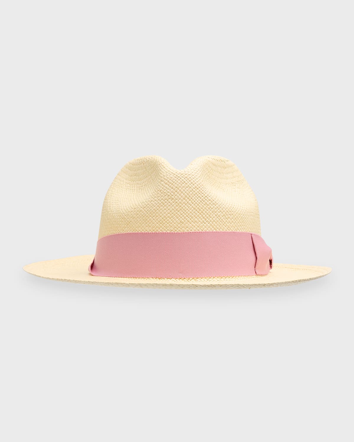 Panama Hat With Italian Bow Band