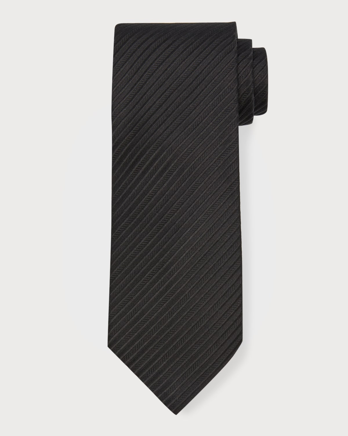 Men's Tonal Stripe Silk Tie