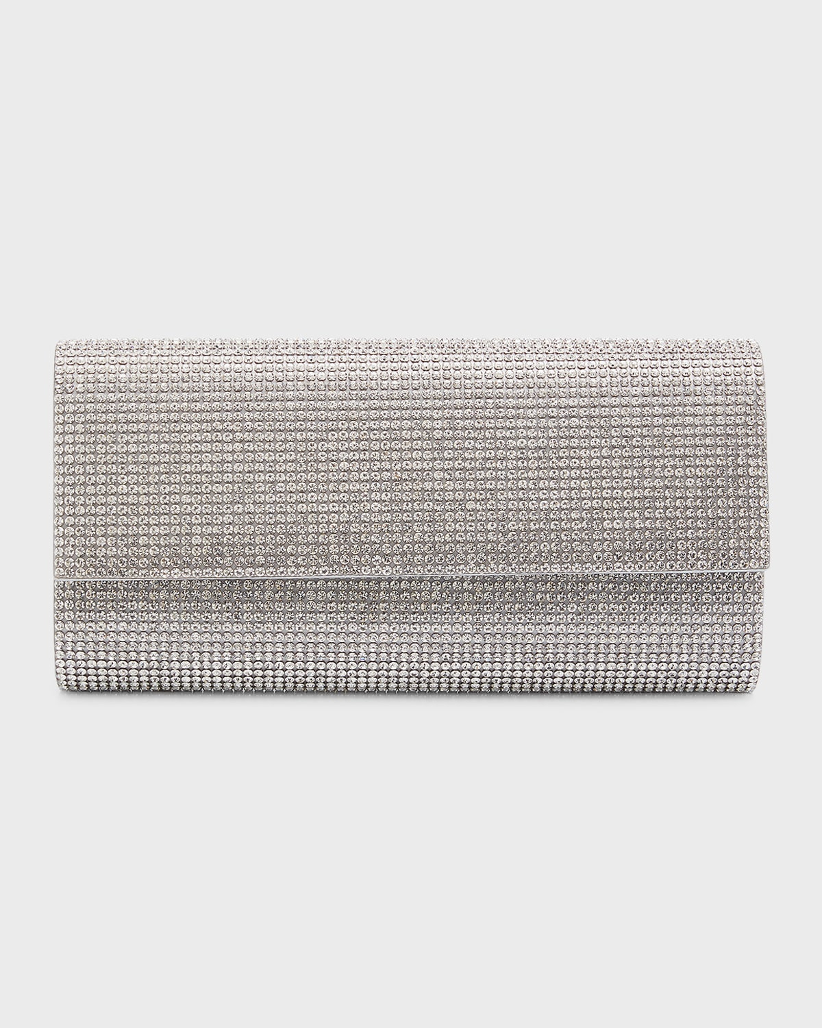 JUDITH LEIBER PERRY BEADED CRYSTAL CLUTCH BAG