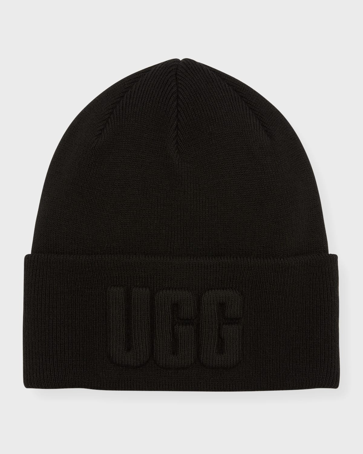 3D Graphic Logo Wool-Blend Beanie