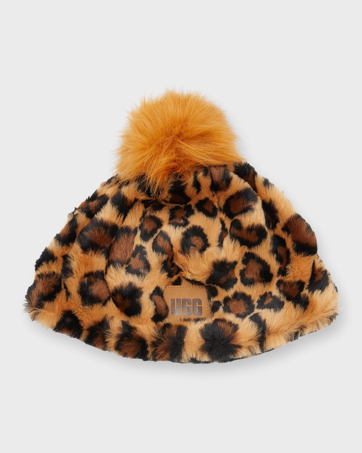 Faux Fur Beanie w/ Pom