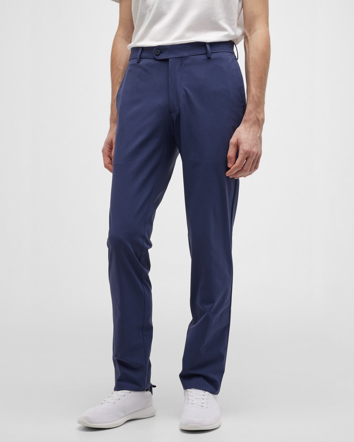 Shop Peter Millar Men's Surge Performance Stretch Trousers In Navy
