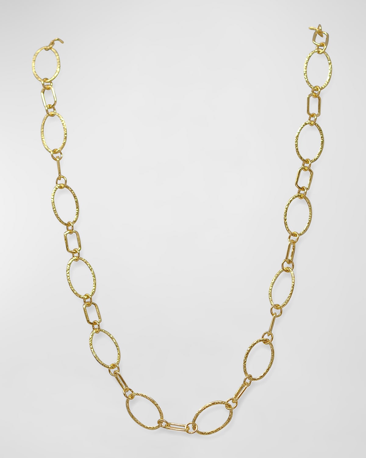 Armenta 18k Yellow Gold Paper Clip Necklace