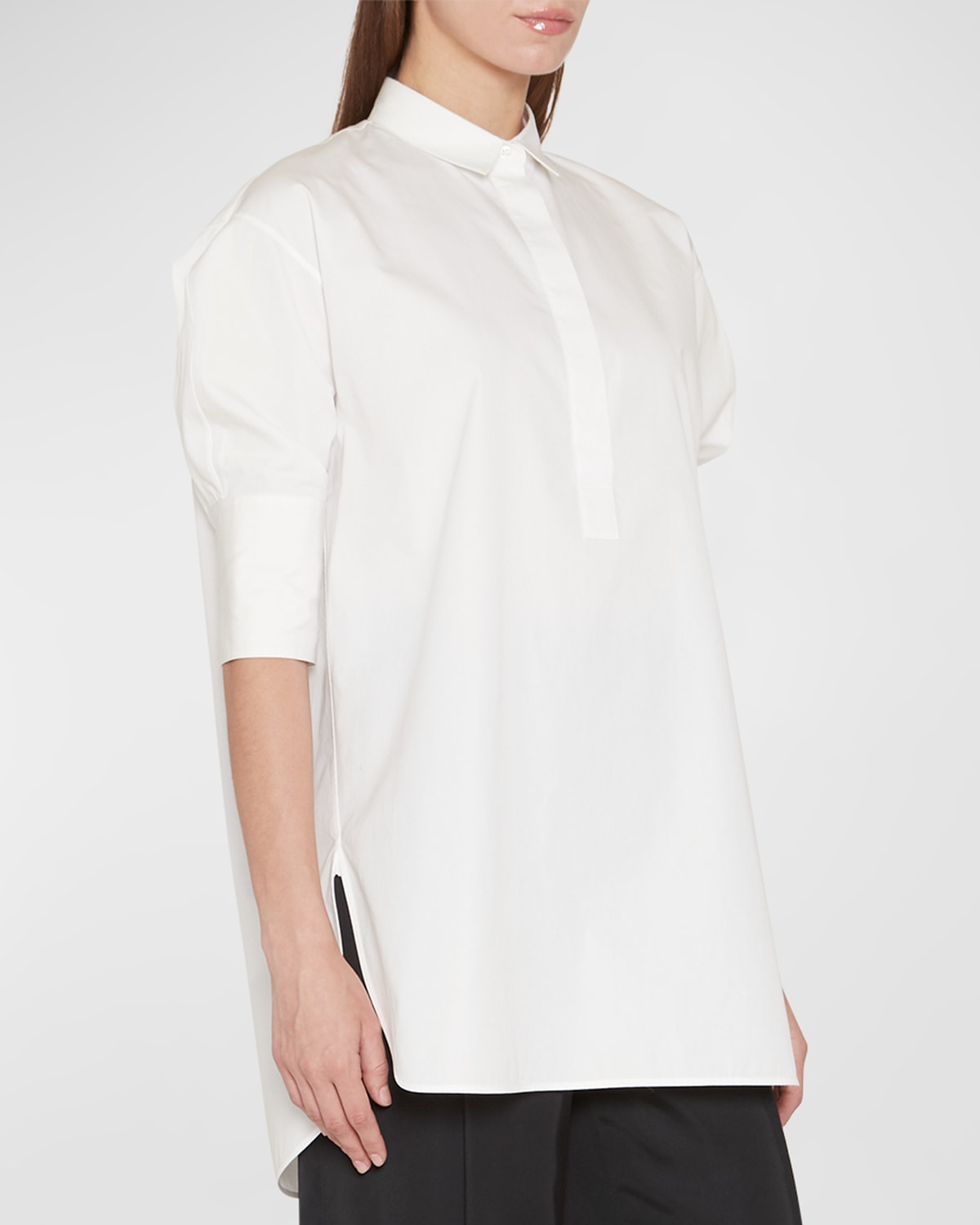 Shop Jil Sander Friday Shirt In Optic Whit