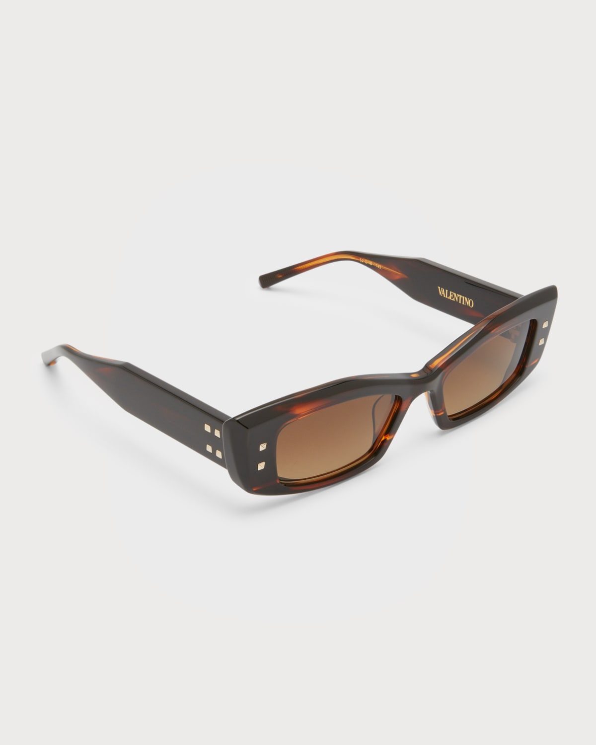 Quattro Acetate & Titanium Cat-Eye Sunglasses