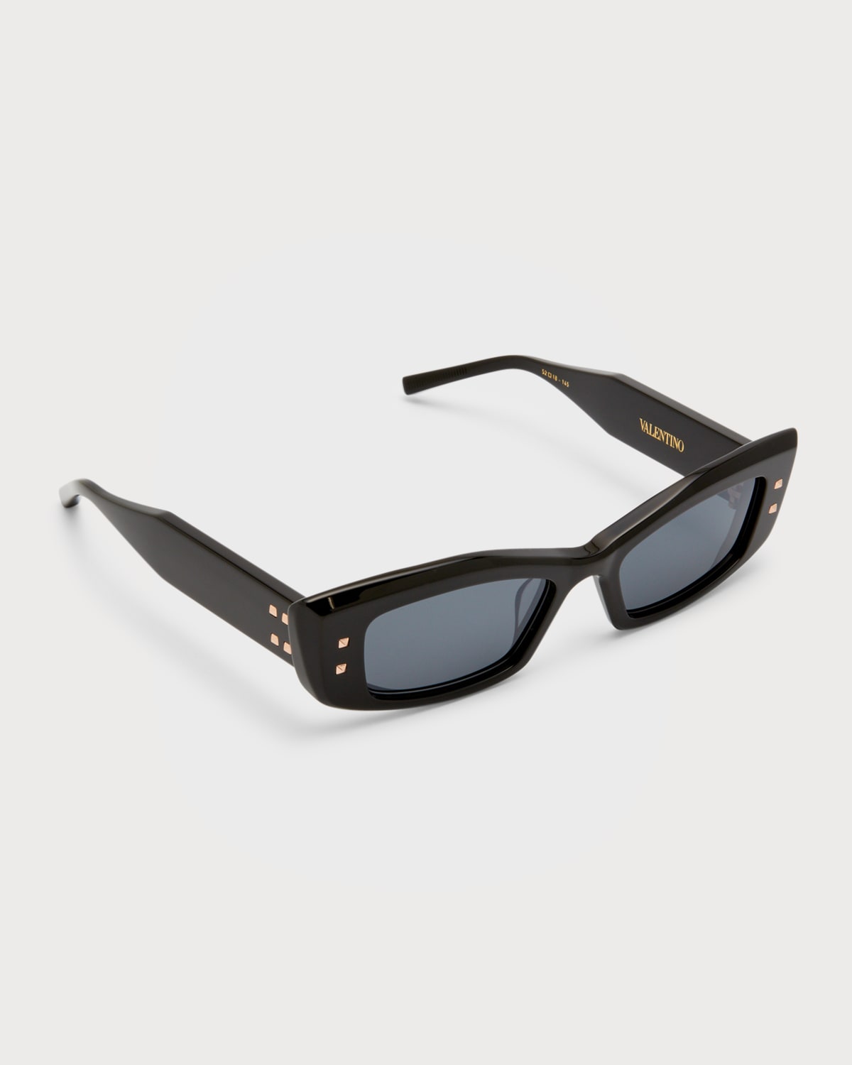 Quattro Acetate & Titanium Cat-Eye Sunglasses