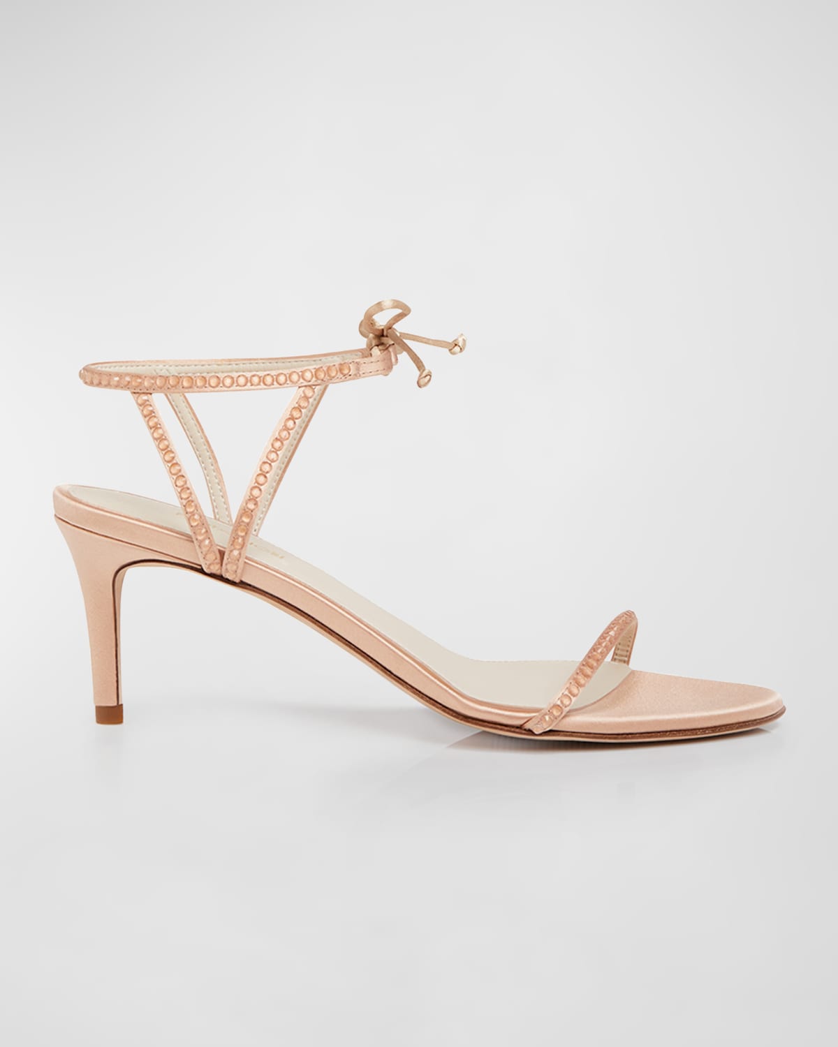 Prota Fiori Clover Embellished Ankle-tie Sandals In Sirolo