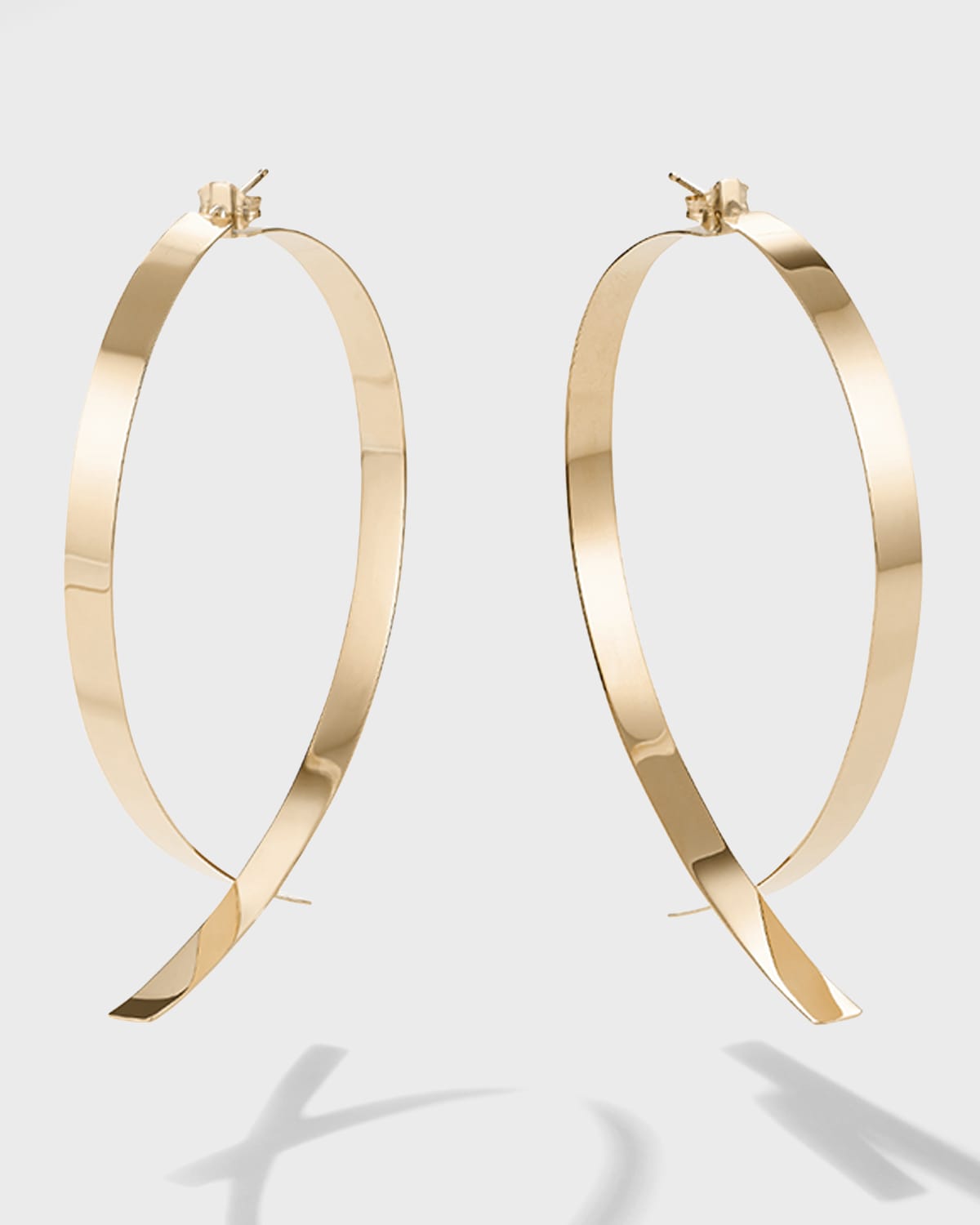 Lana upside down hoops sale