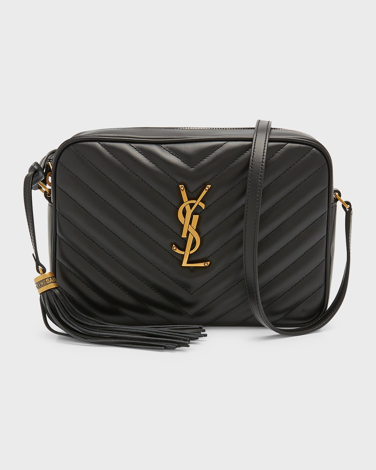 Saint Laurent Lou Medium YSL Quilted Camera Crossbody Bag