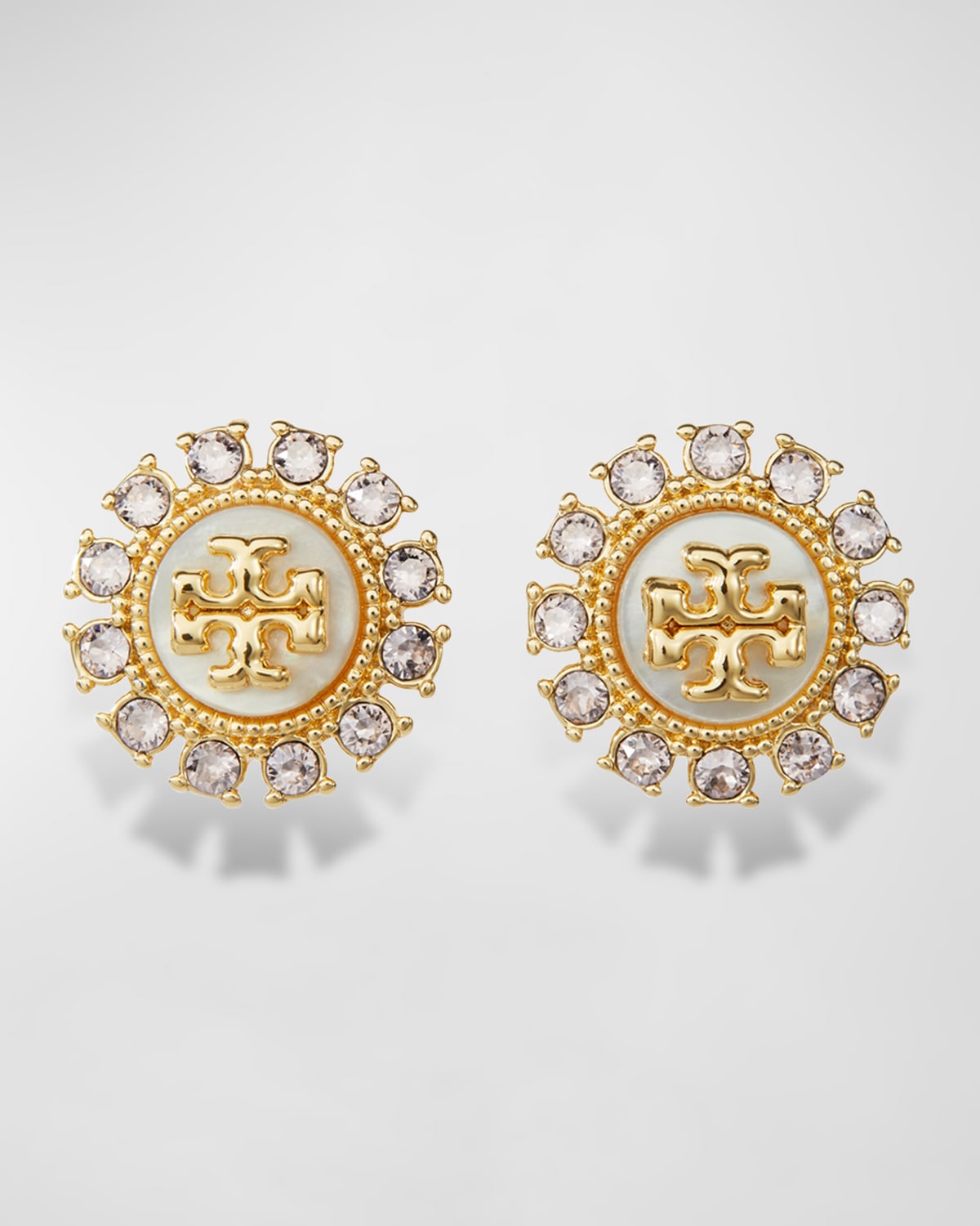 TORY BURCH KIRA CRYSTAL STUD EARRINGS