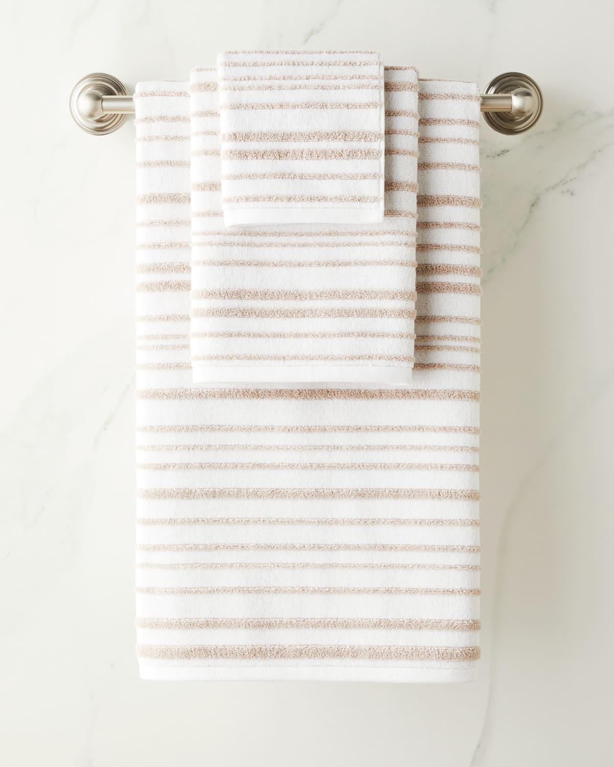 Hudson Stripe Wash Towel