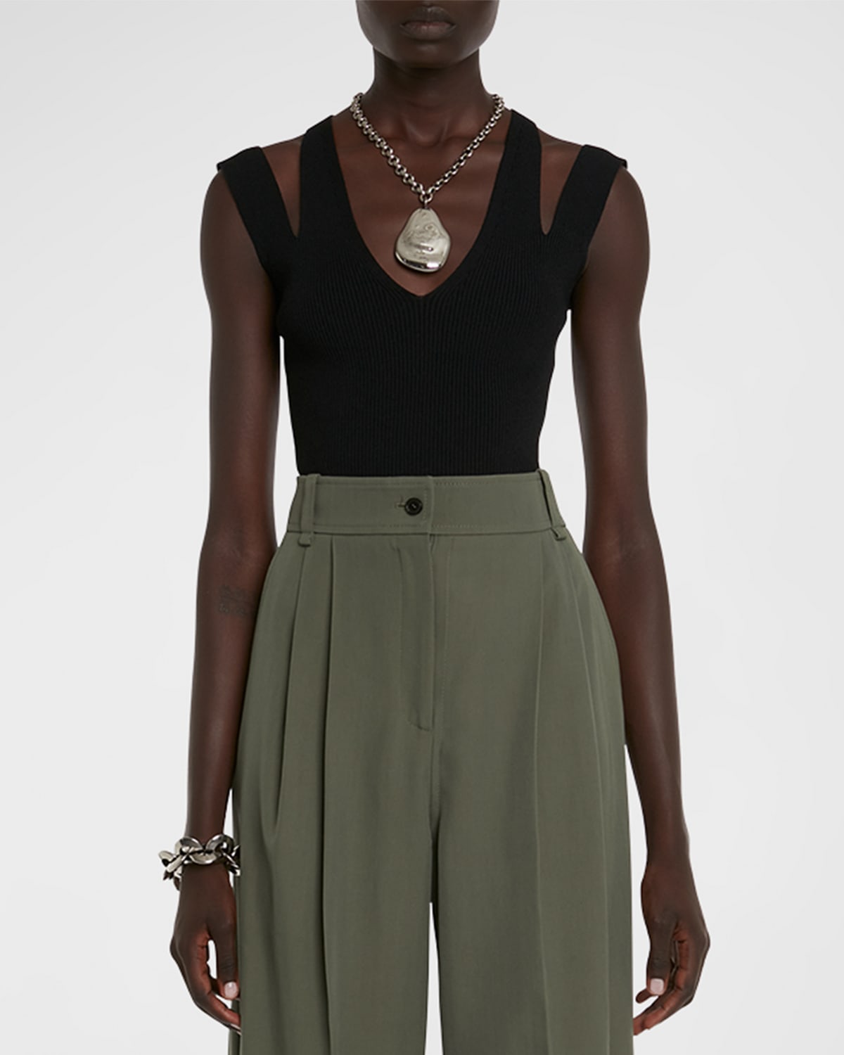 Alexander Mcqueen Topwear In Black