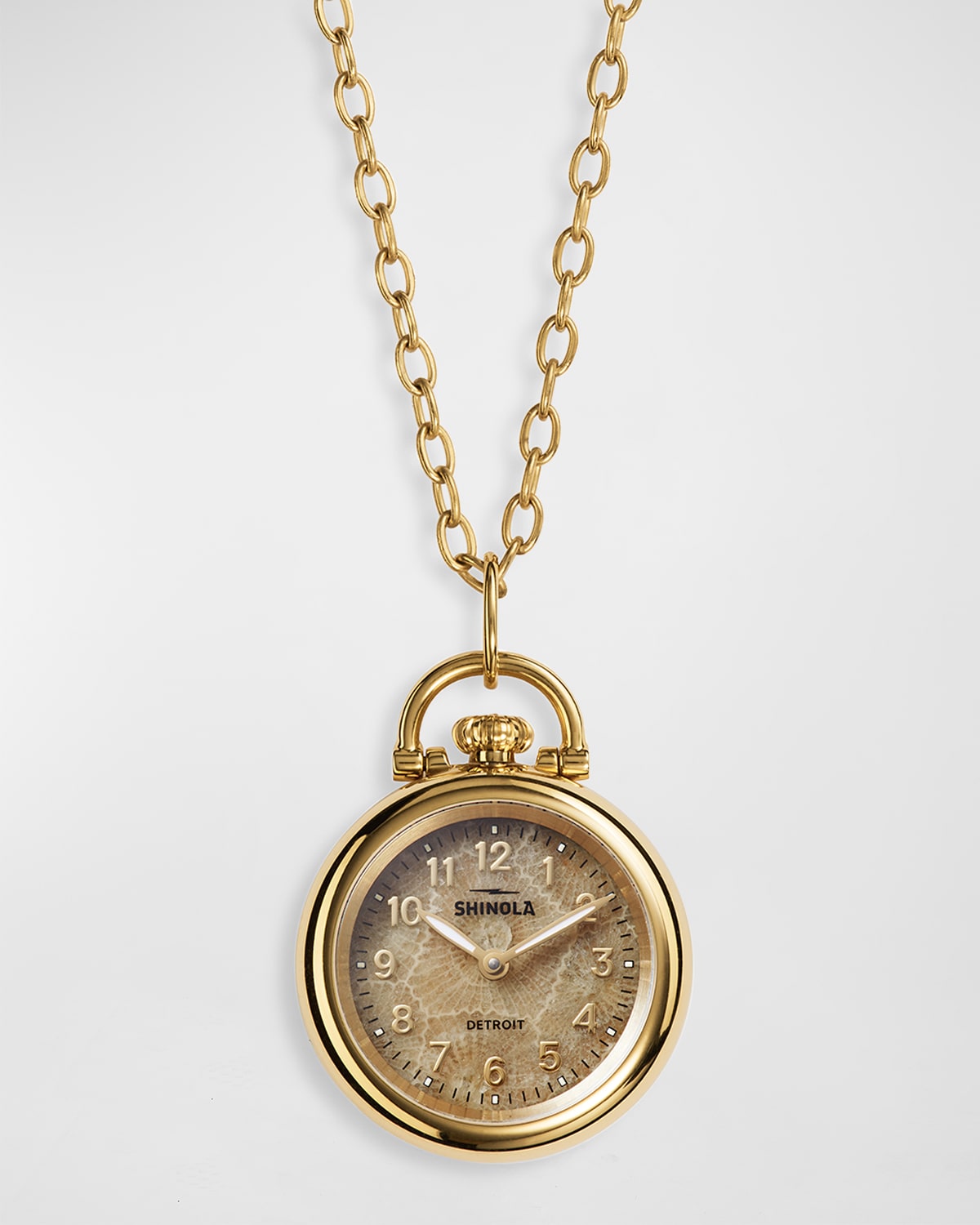 The Runwell Watch Pendant Necklace