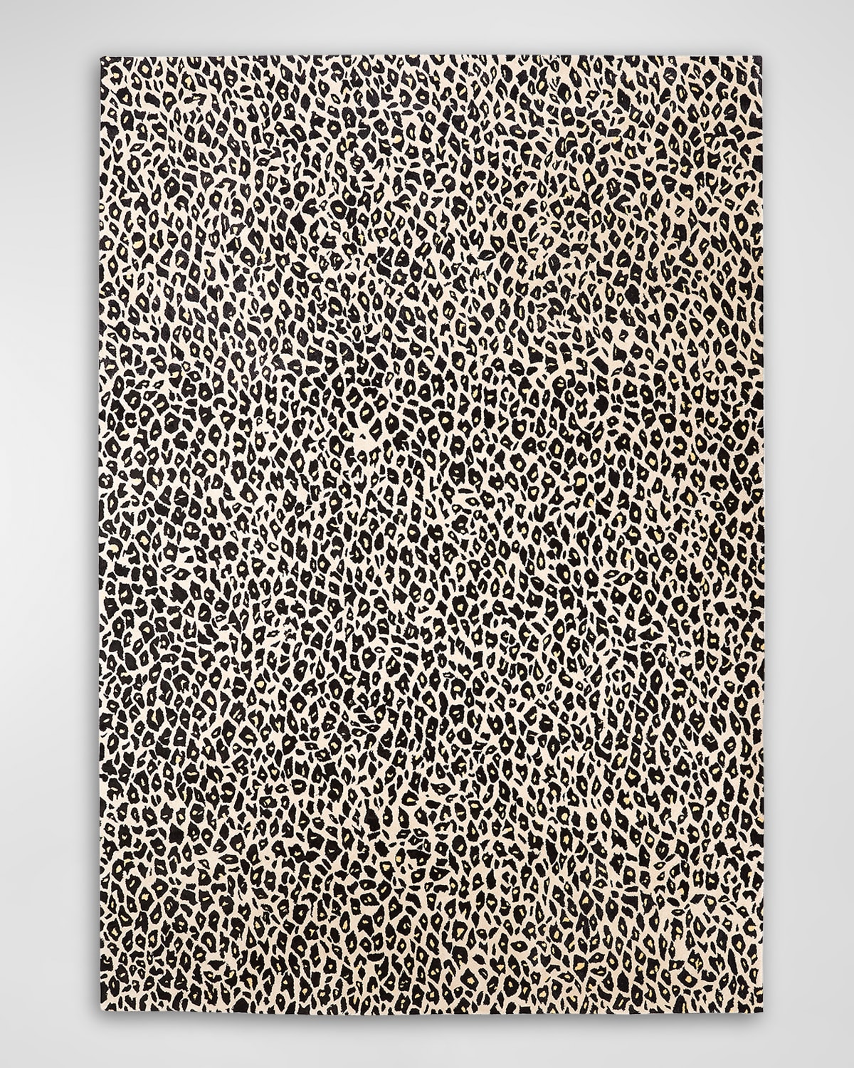 Leopard Hand-Tufted Rug, 6' x 9'