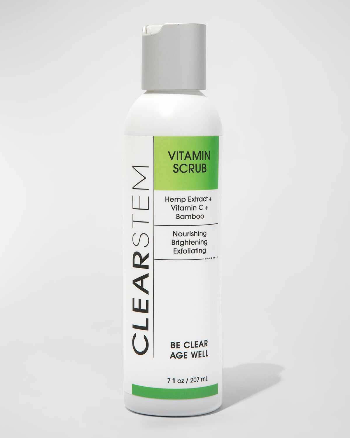 Shop Clearstem Skincare Vitaminscrub Facial Scrub With Bamboo, Hemp, And Vitamin C - 7 Oz.