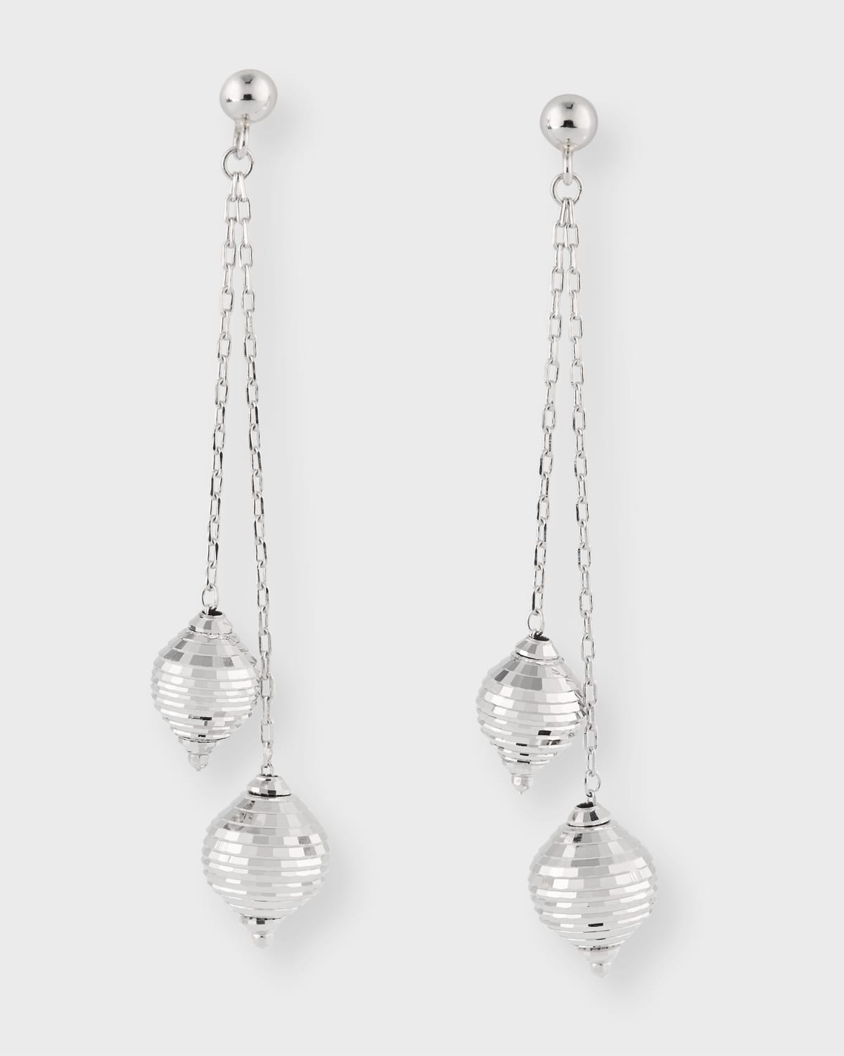 Platinum Born Platinum Disco Ball Earrings