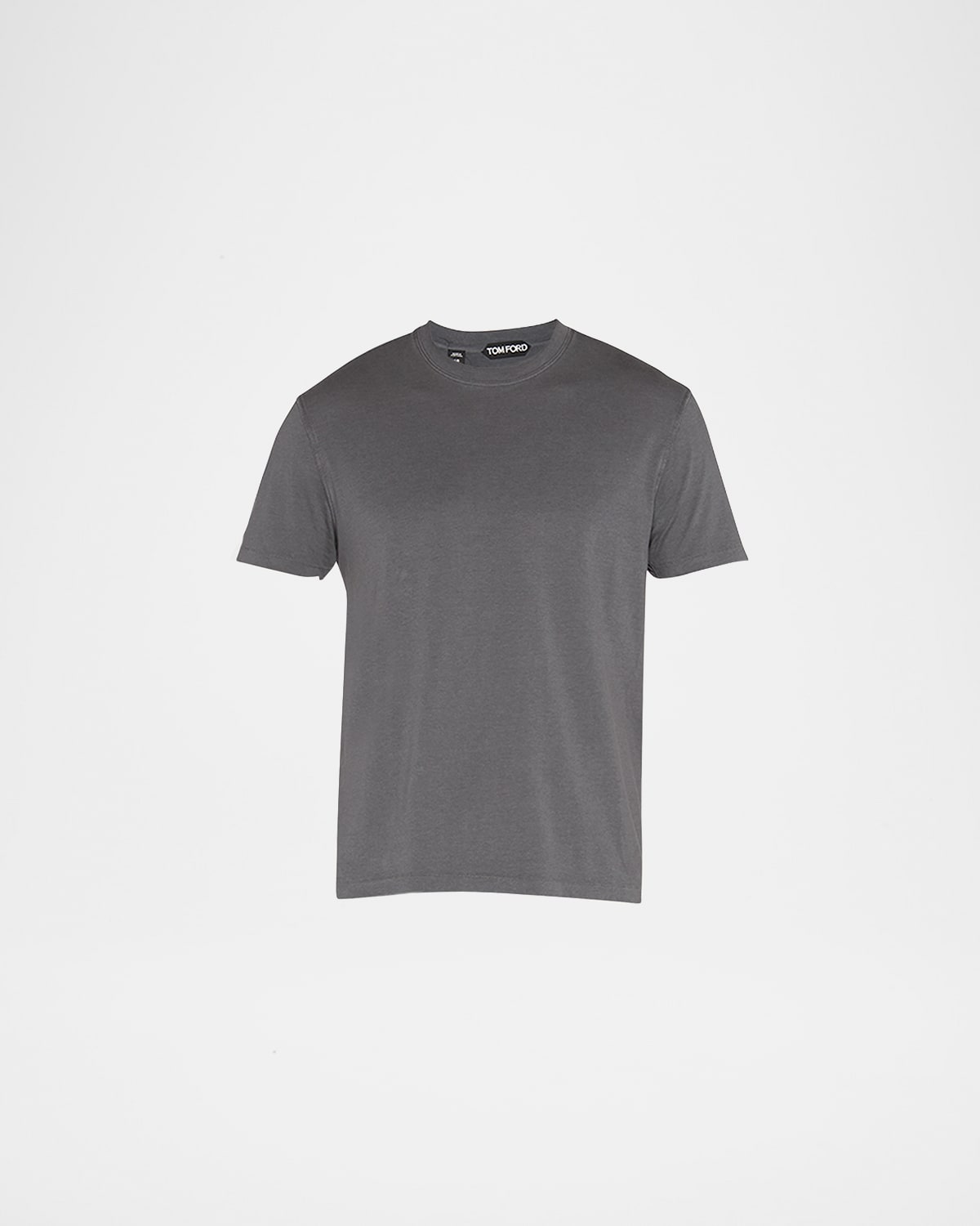 TOM FORD MEN'S LYOCELL-COTTON CREWNECK T-SHIRT