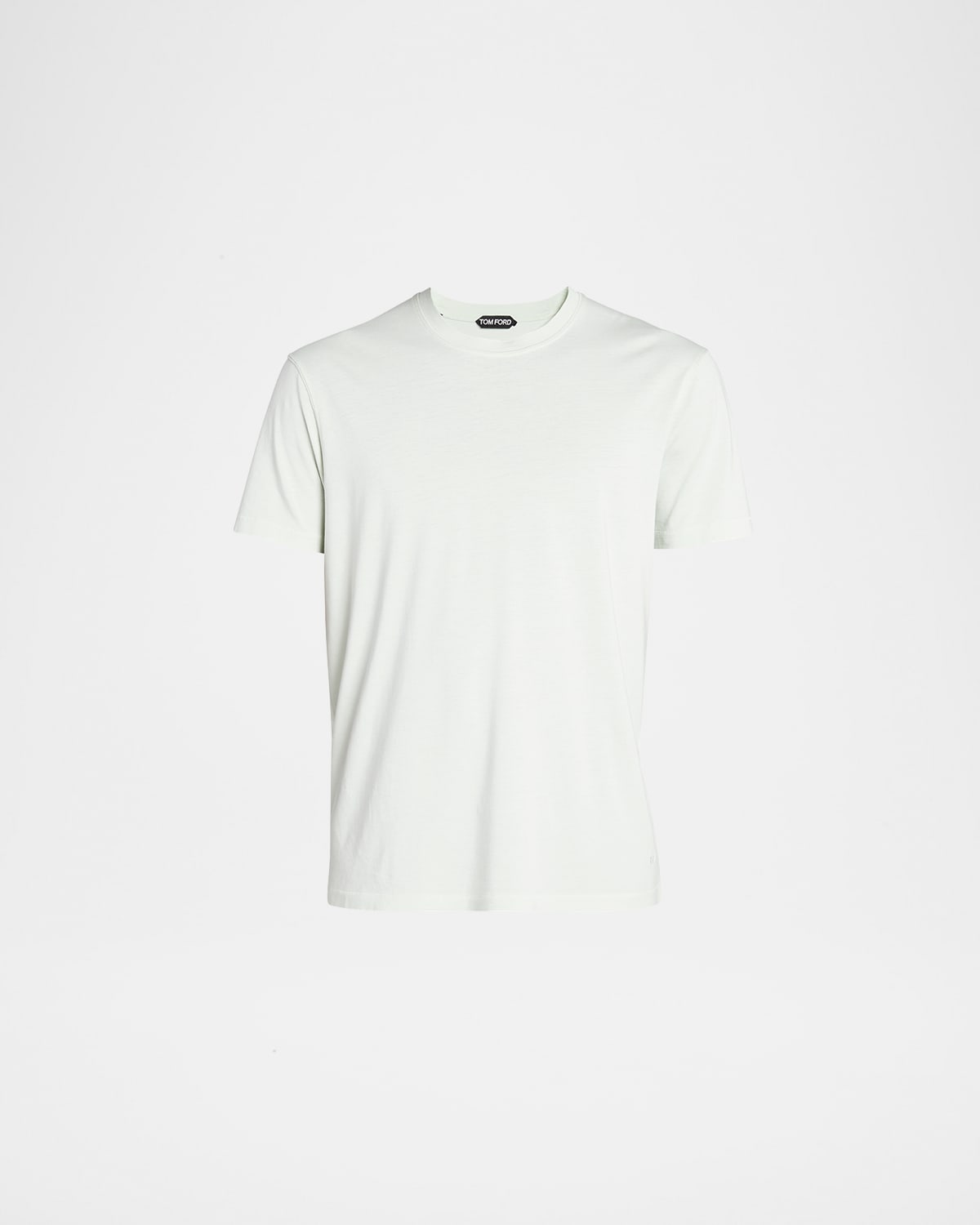 TOM FORD MEN'S LYOCELL-COTTON CREWNECK T-SHIRT