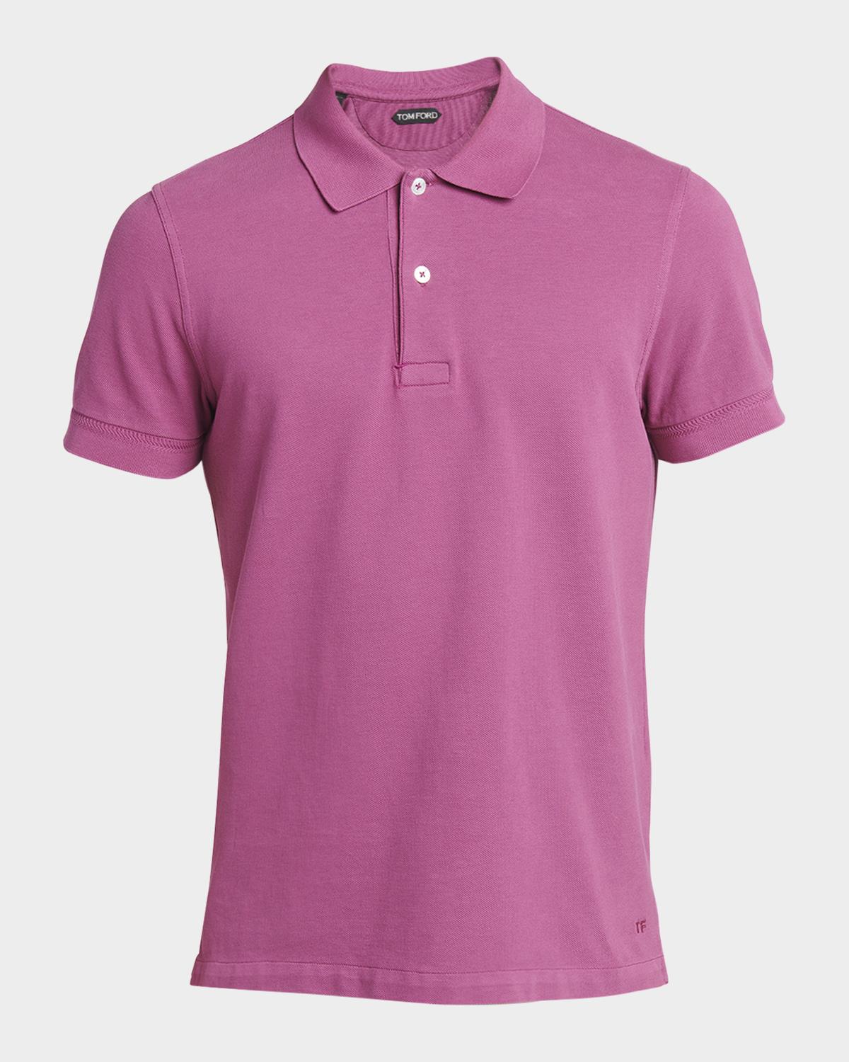 Tom Ford cotton pique polo shirt