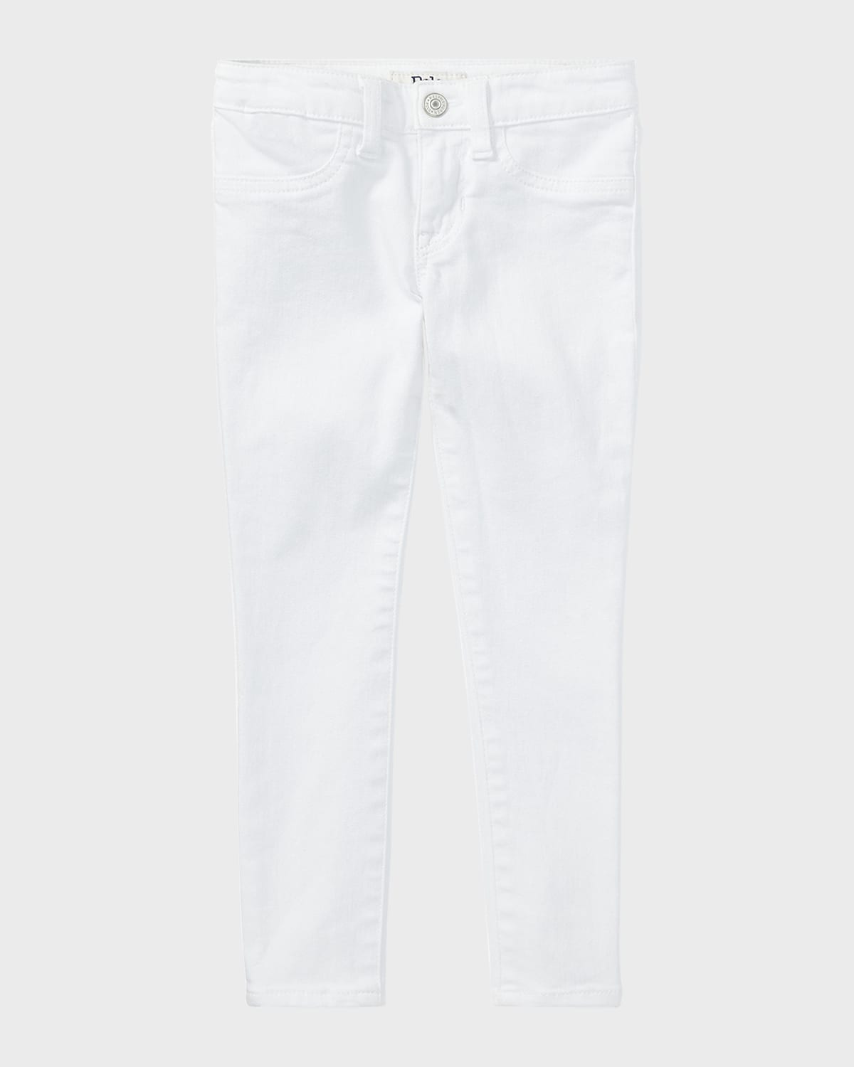 Ralph Lauren Kids' Girl's Denim Bottoms In White