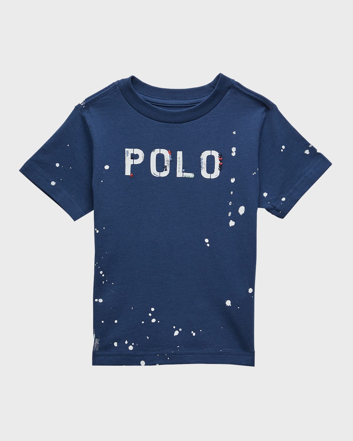Ralph Lauren Kids' Logo-print Detail T-shirt In 蓝色