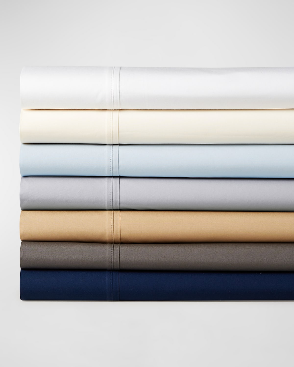 Ralph Lauren Organic 464 Thread Count Percale Twin Flat Sheet In Polo Navy