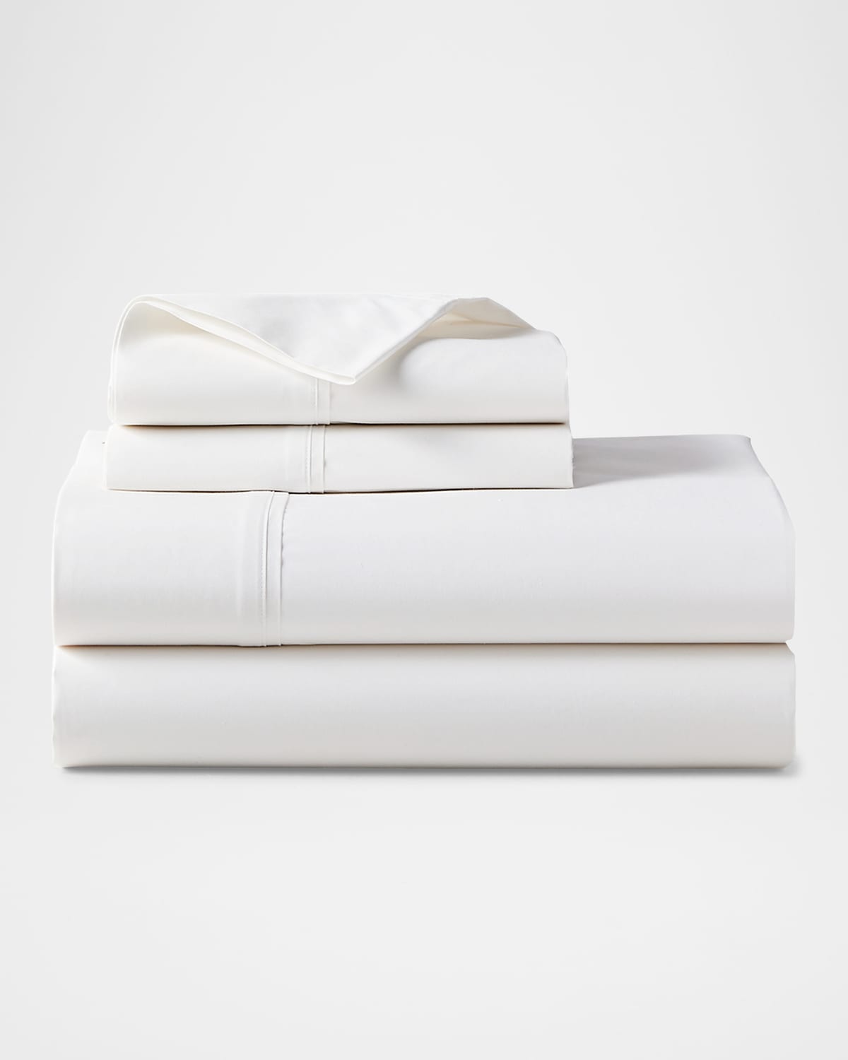 Polo Ralph Lauren Organic 464 Percale California King Fitted Sheet In Tux White