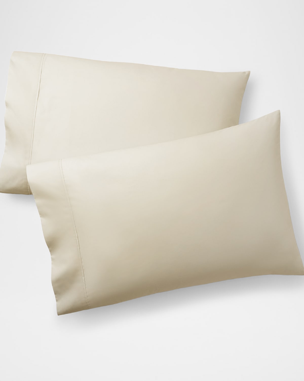 Ralph Lauren Organic 464 Percale Standard Pillowcase In Sand Dune