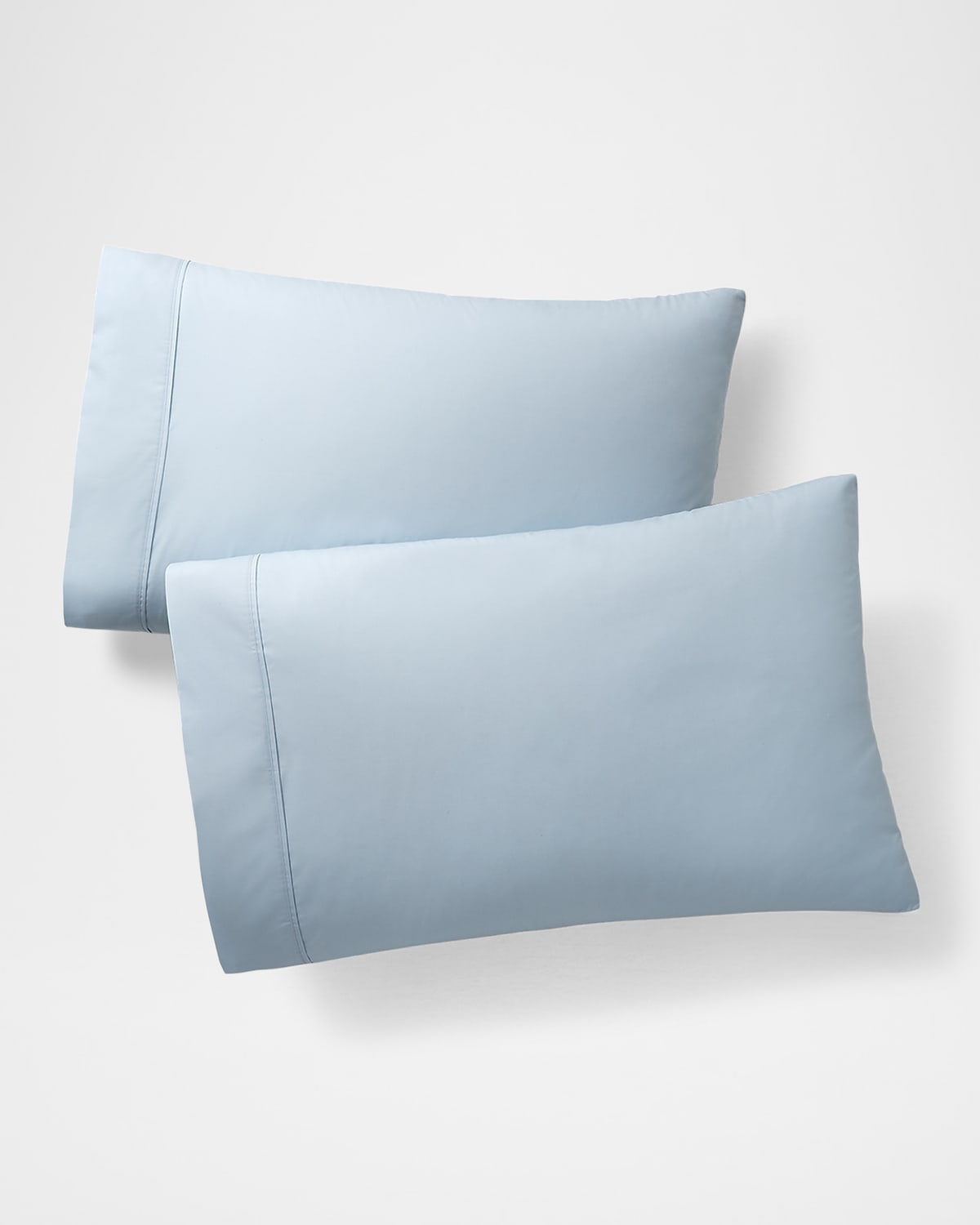 Polo Ralph Lauren Set Of 2 Organic Cotton Percale Pillowcases In Pl Sky Blu