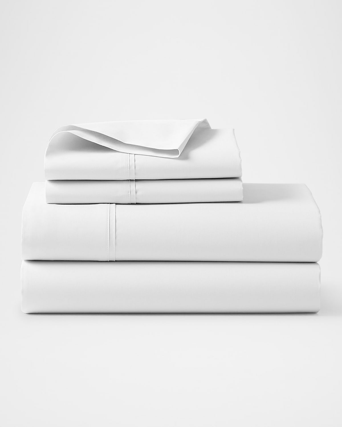 Ralph Lauren Organic 464 Percale Queen Flat Sheet In Pebble