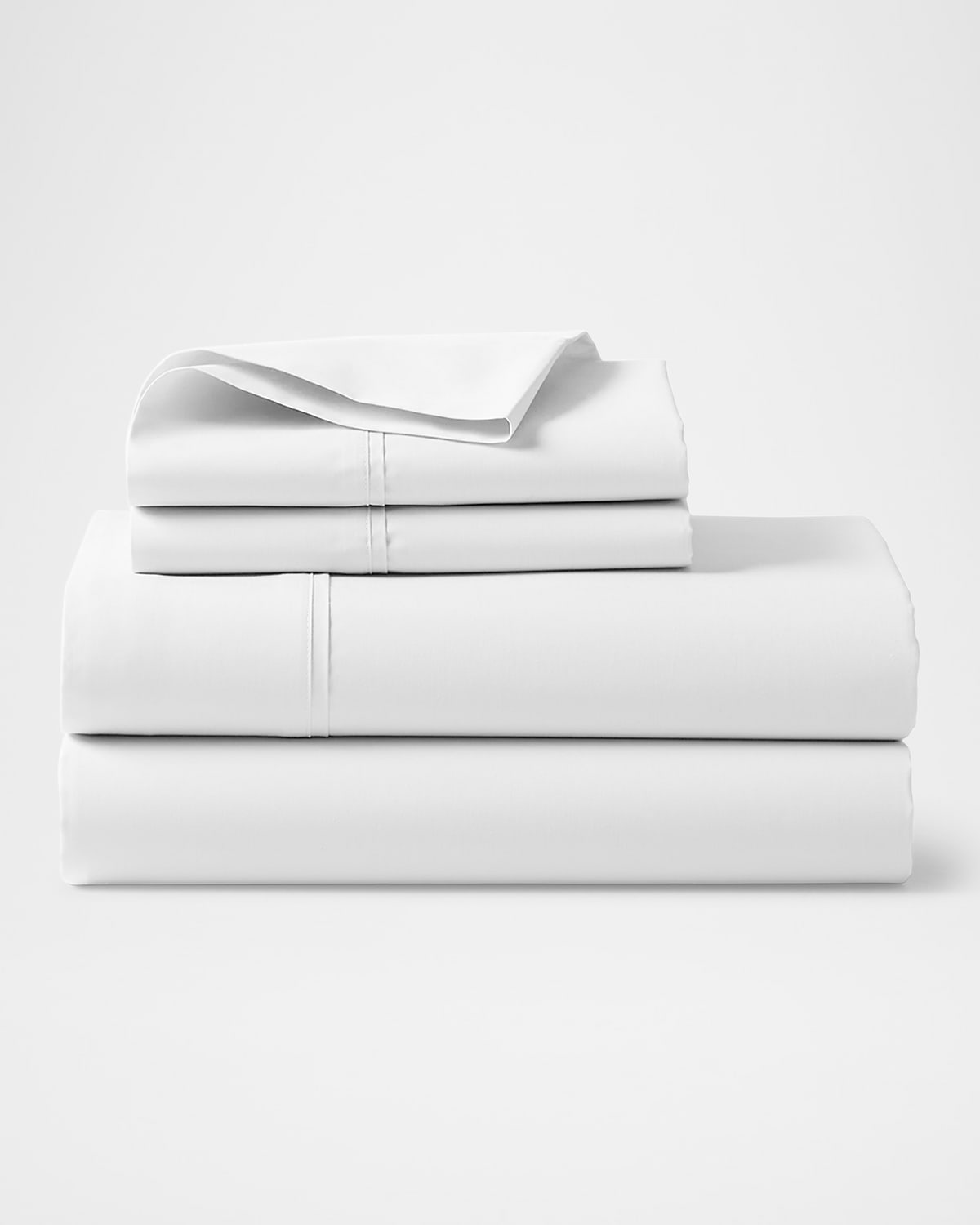 Ralph Lauren Organic 464 Percale Queen Fitted Sheet In Pebble