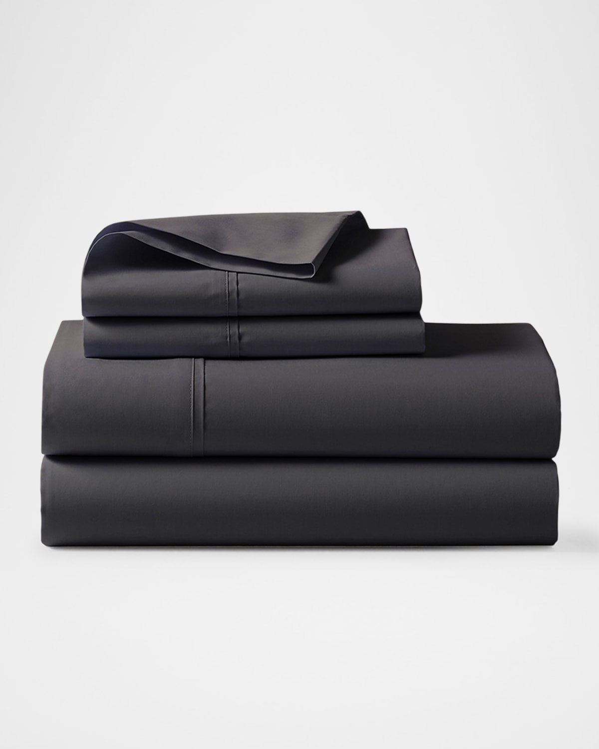 Polo Ralph Lauren Organic 464 Percale King Flat Sheet In Loft Gray