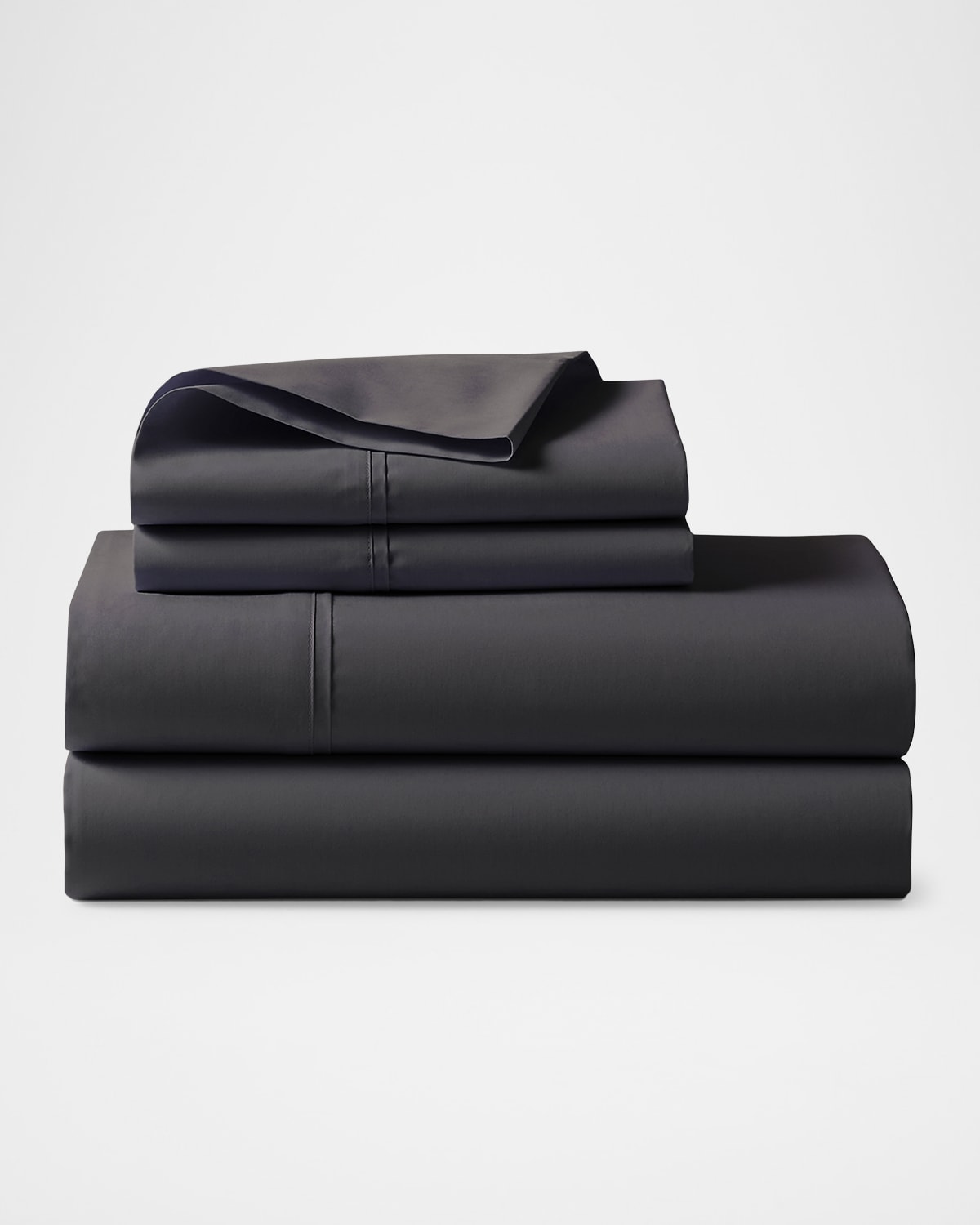 Polo Ralph Lauren Organic 464 Percale Full Fitted Sheet In Loft Gray