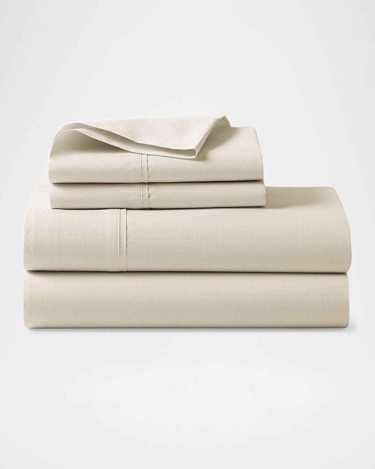 Polo Ralph Lauren Organic 464 Percale King Fitted Sheet In Sand Dune