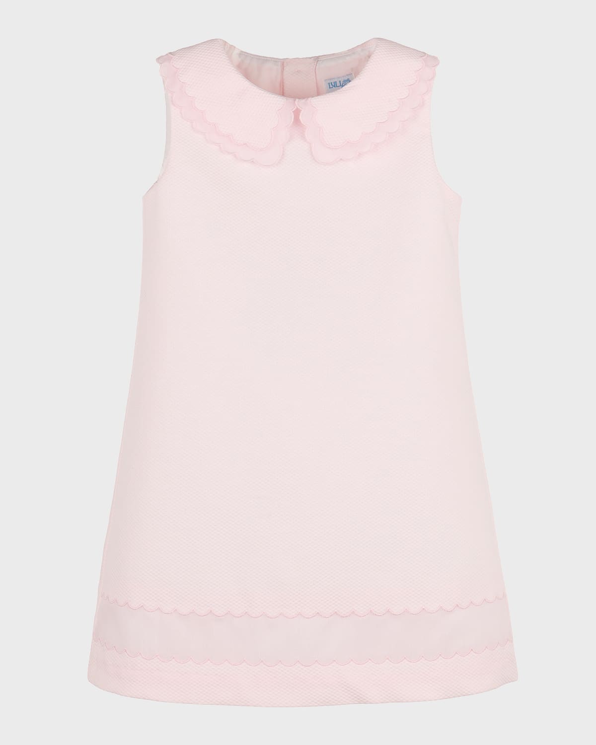 Girl's Scalloped Dress, Size 4-6X