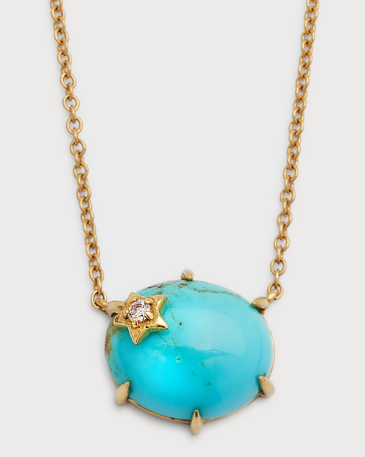 Andrea Fohrman Mini Galaxy Turquoise Necklace