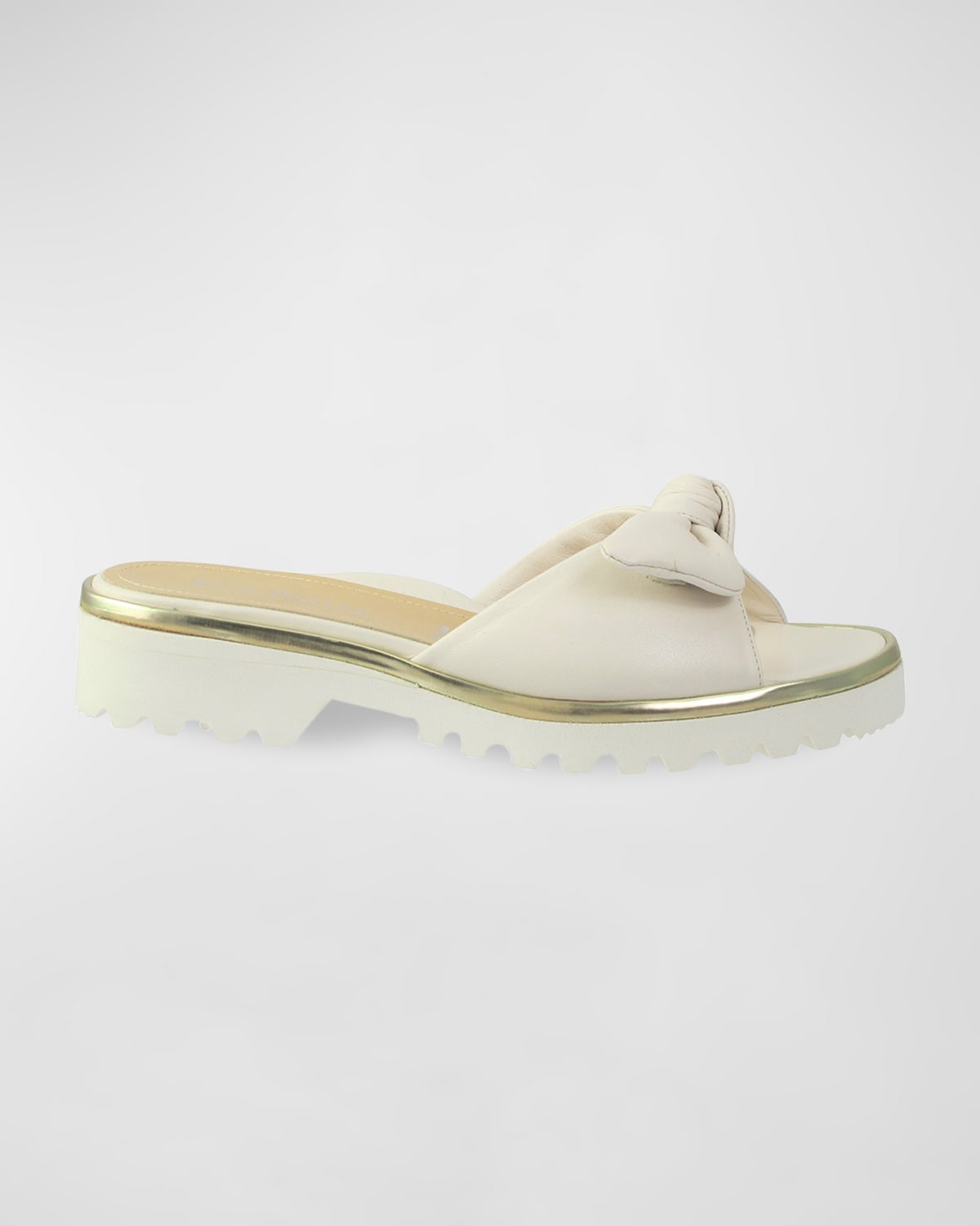 Chrissie Bow Napa Slide Sandals