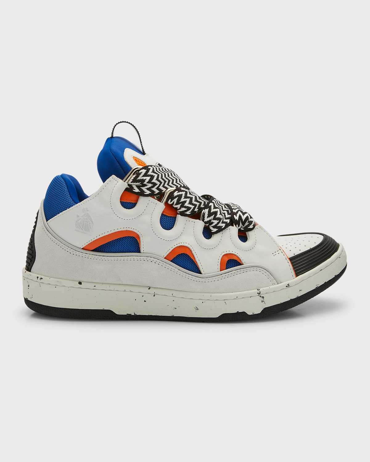 Lanvin Curb Low-top Sneakers In 2090 - Blueorange