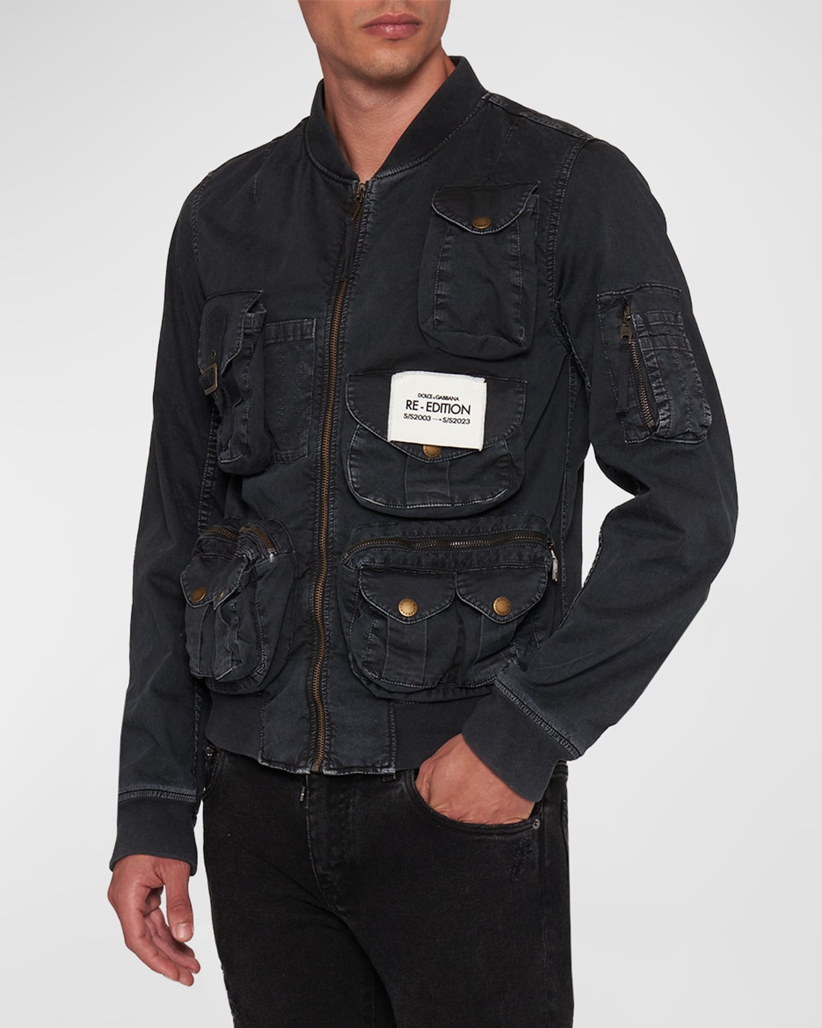 Men's Garment-Dyed Cargo Jacket