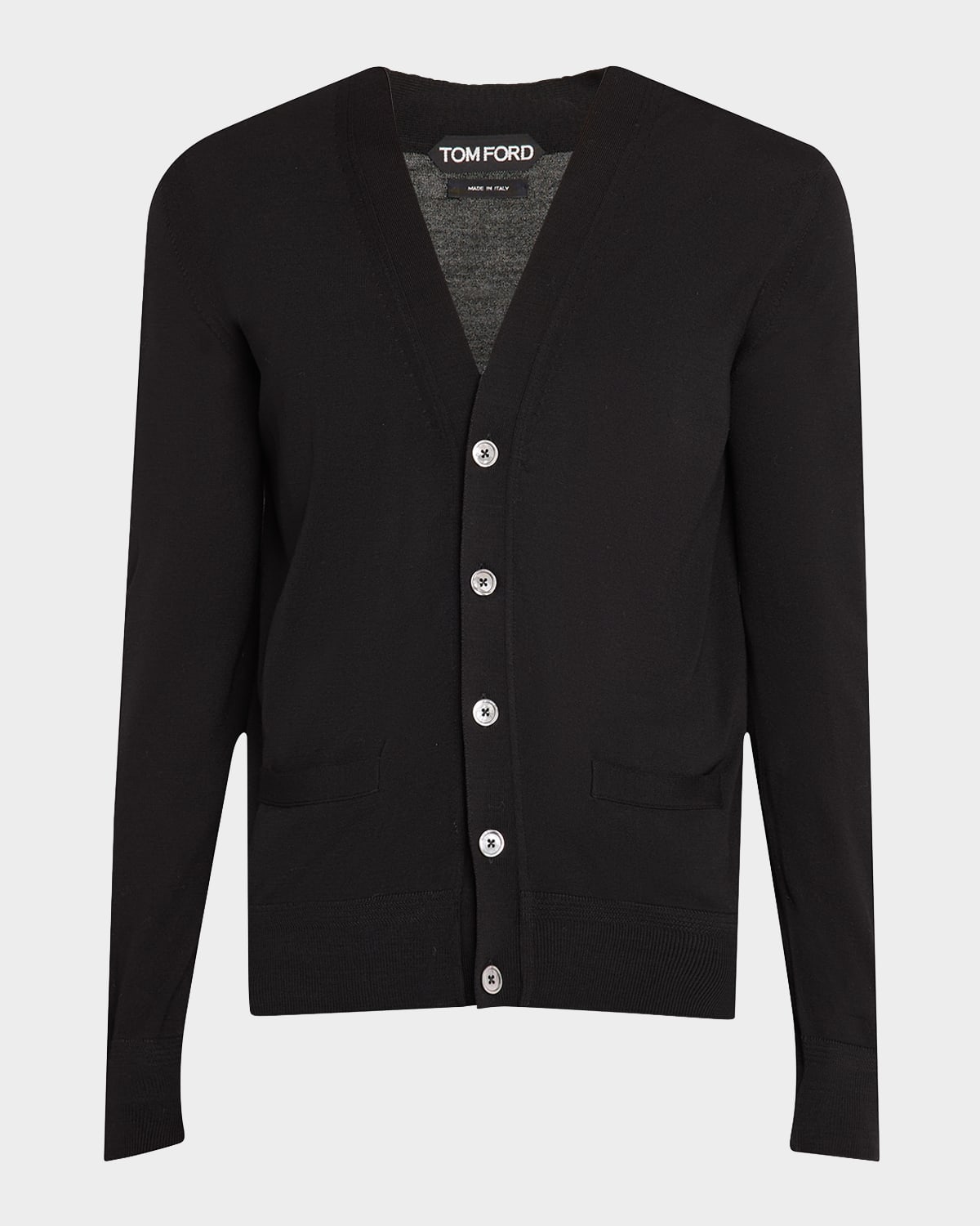Men's Merino Wool Cardigan Sweater
